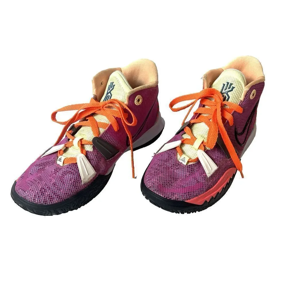 Nike Kyrie 7 GS VII Irving Creator Hendrix Fuchsia CT4608 Womens Sz US 7 EU 37.5